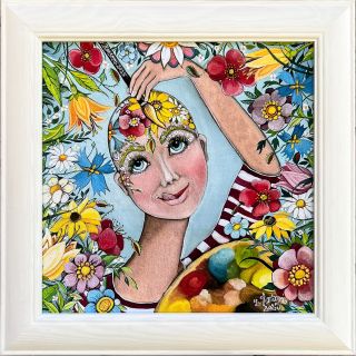 Nový obraz "Inspirace" už je i jako tisky . Ve čtyřech velikostech od 299 kč . Rám si můžete vybrat - hnědý bílý nebo...